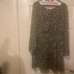 Xhiliration Print Dress